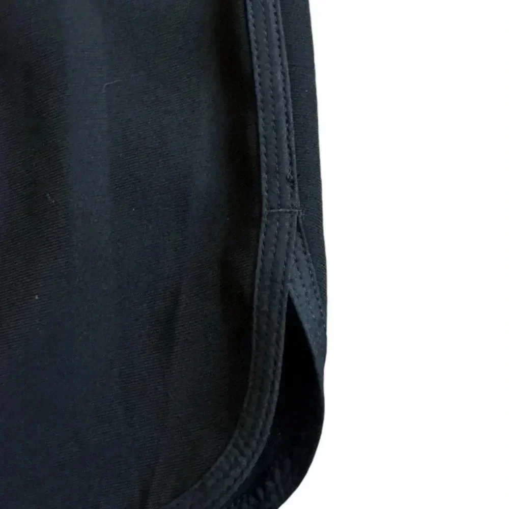 J. Crew Black Crepe Athletic style Mini skirt 8 - Picture 3 of 8